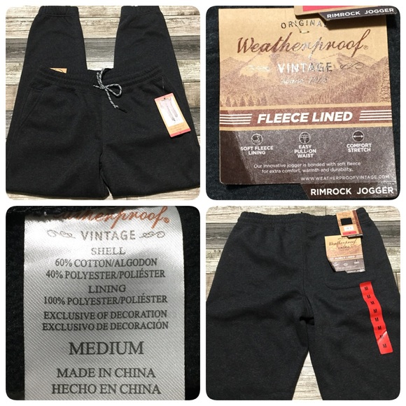 Weatherproof Vintage Fleece Lined 